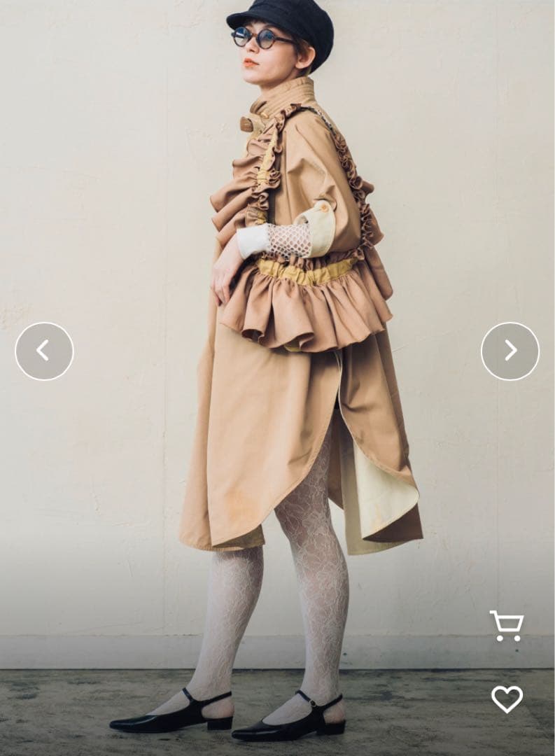 ORIENT MILLINERY DORA【ドーラ】フリルバッグ