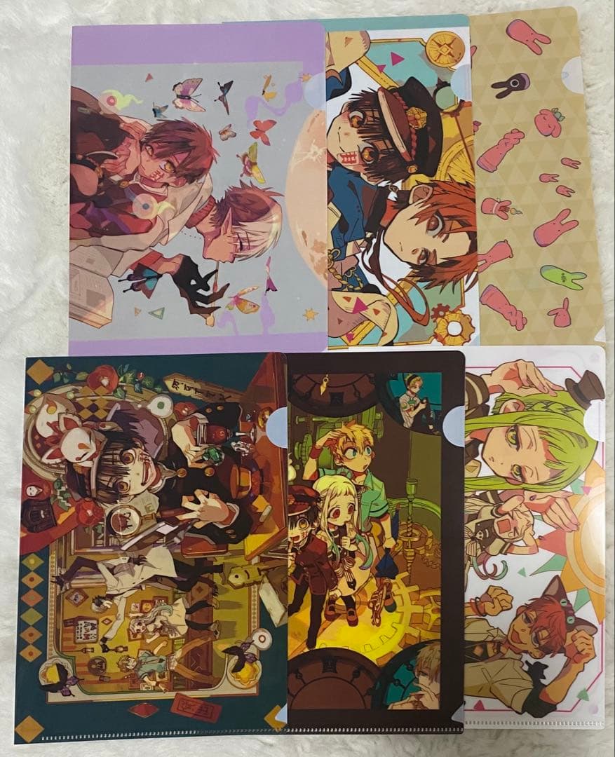 【写真2枚目有】花子くん プリンセスカフェ ミニクリアファイル