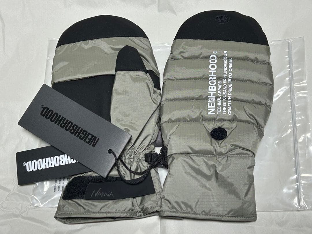 【新品・未使用】NEIGHBORHOOD 24AW NANGA ダウン グローブ