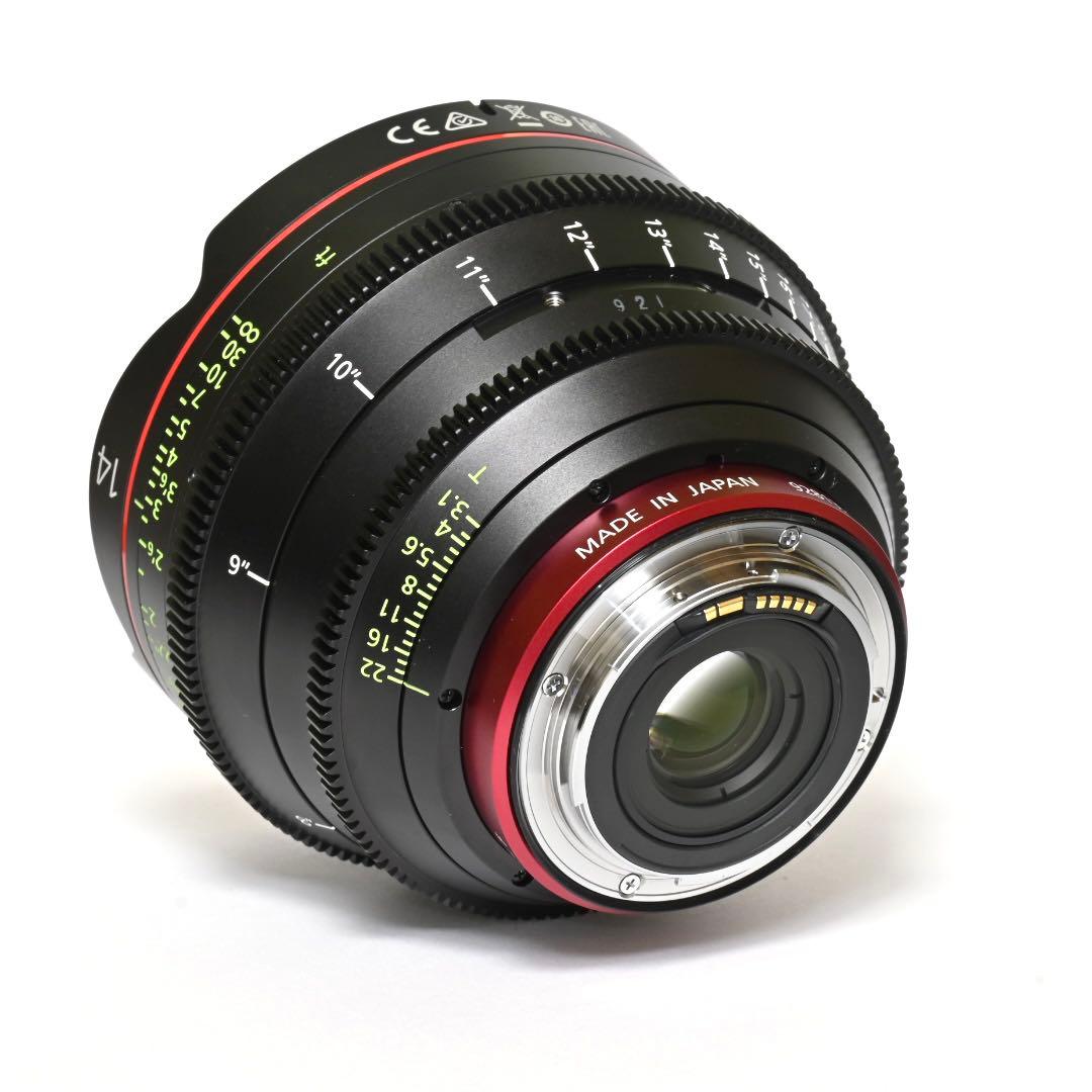 【美品】Canon CN-E 14mm T3.1 LF シネマレンズ