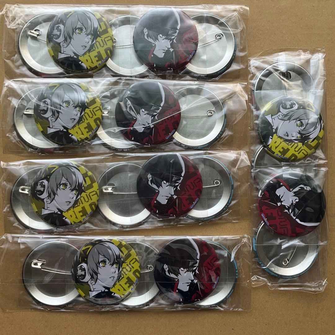 ペルソナ3リロード　アニメイト　限定　特典 缶バッジ　セット　5個セット　未開封