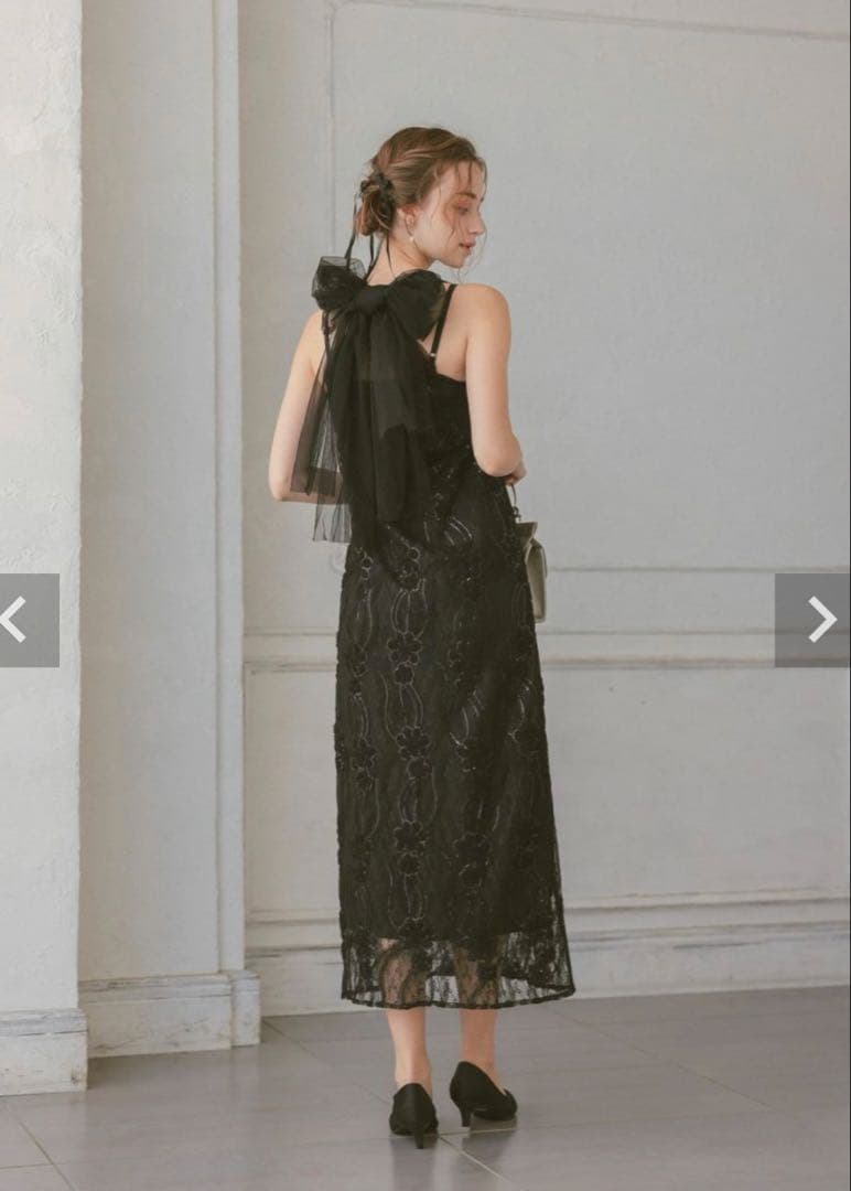 DorryDoll リボン×スパンコールドレス 二次会花嫁