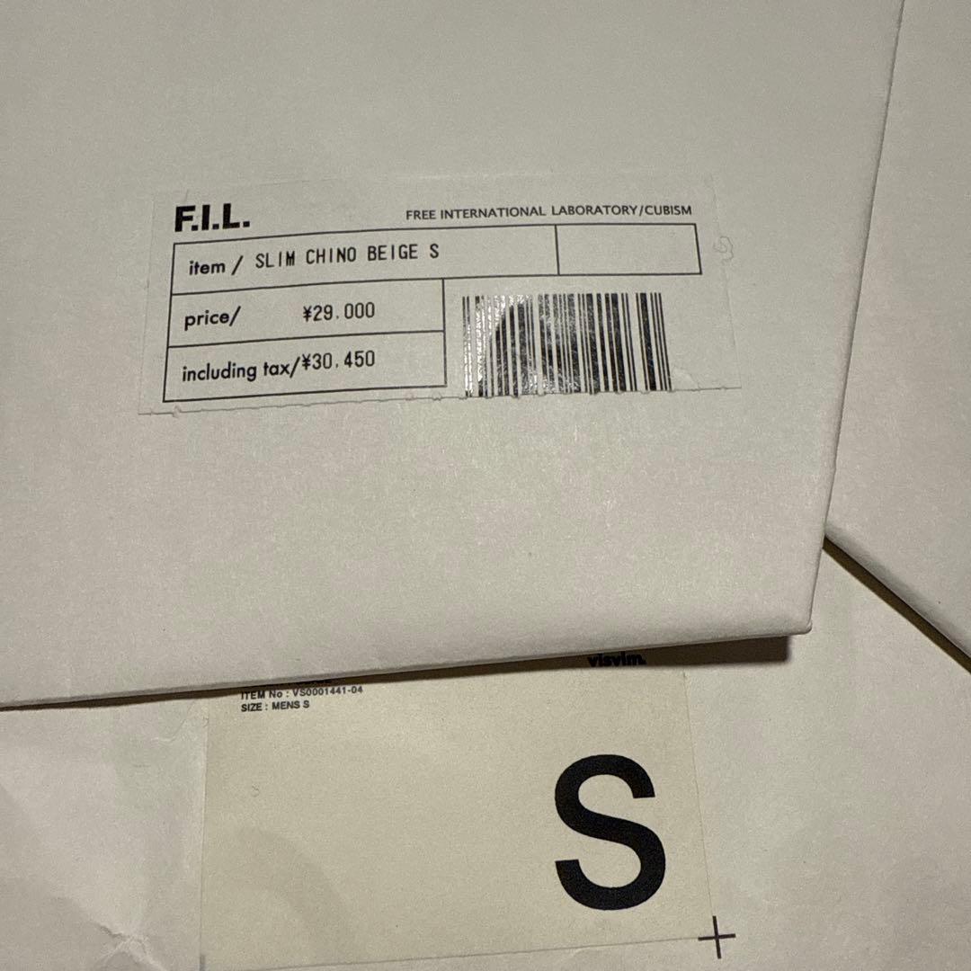 visvim SLIM CHINO ベージュ　S