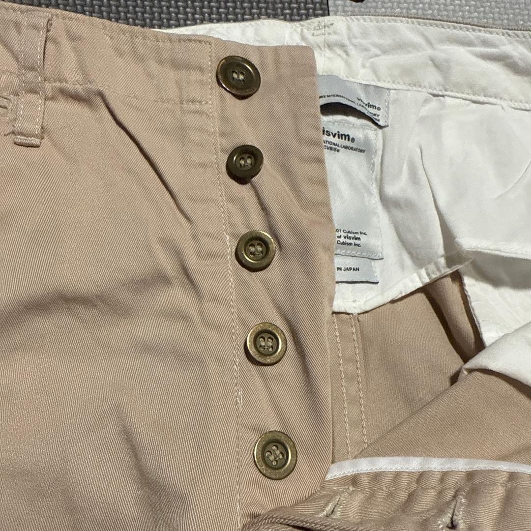 visvim SLIM CHINO ベージュ　S