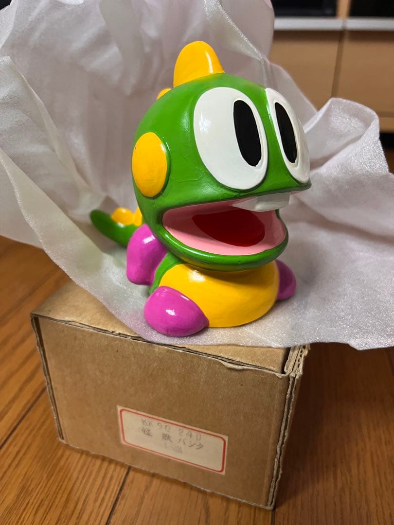 FM-TOWNS版　バブルボブル　バブルン　貯金箱　特典品