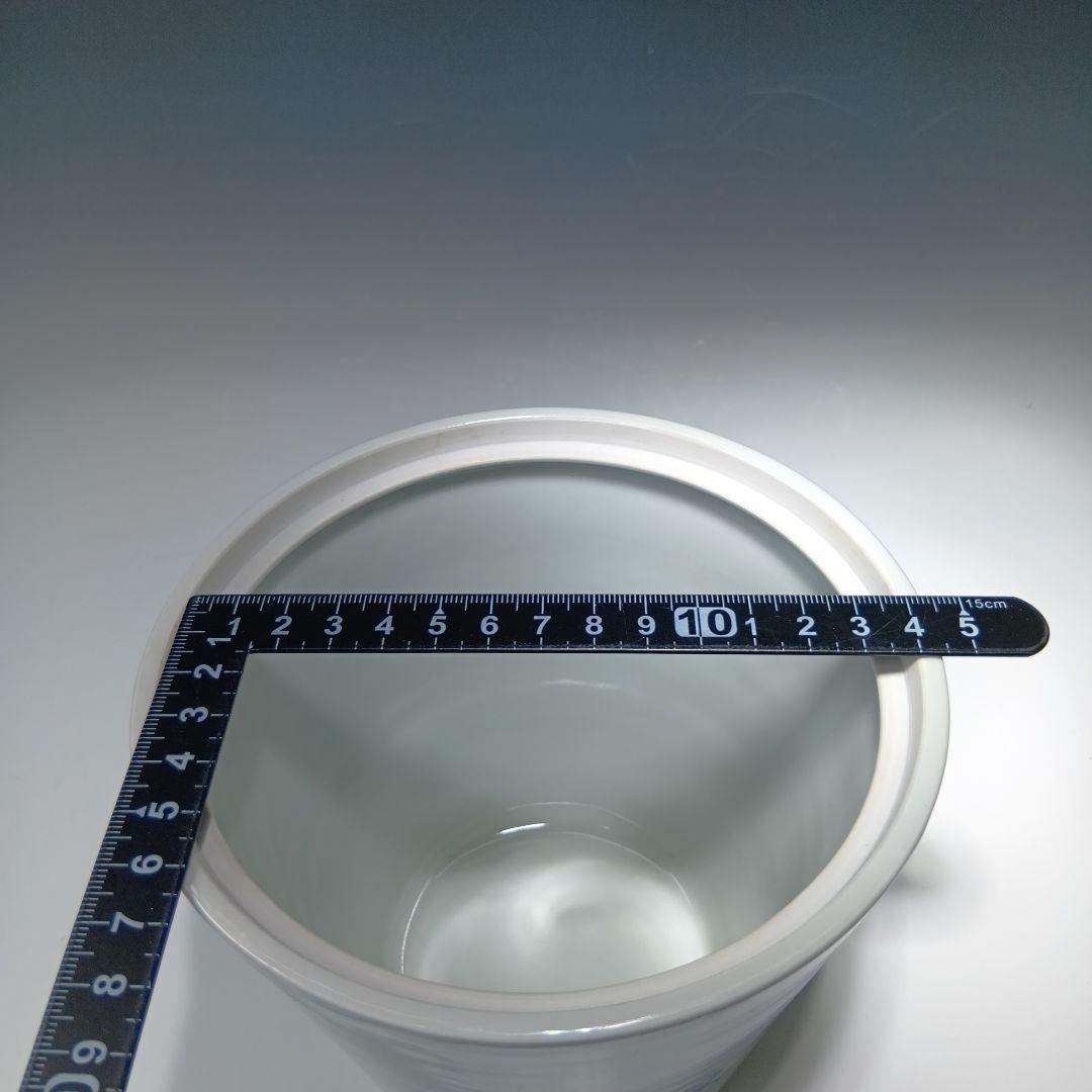 最後値下げ茶道具　中村翠嵐作　梅ノ絵広口水指　 表千家　宗伴書付　共箱　美品