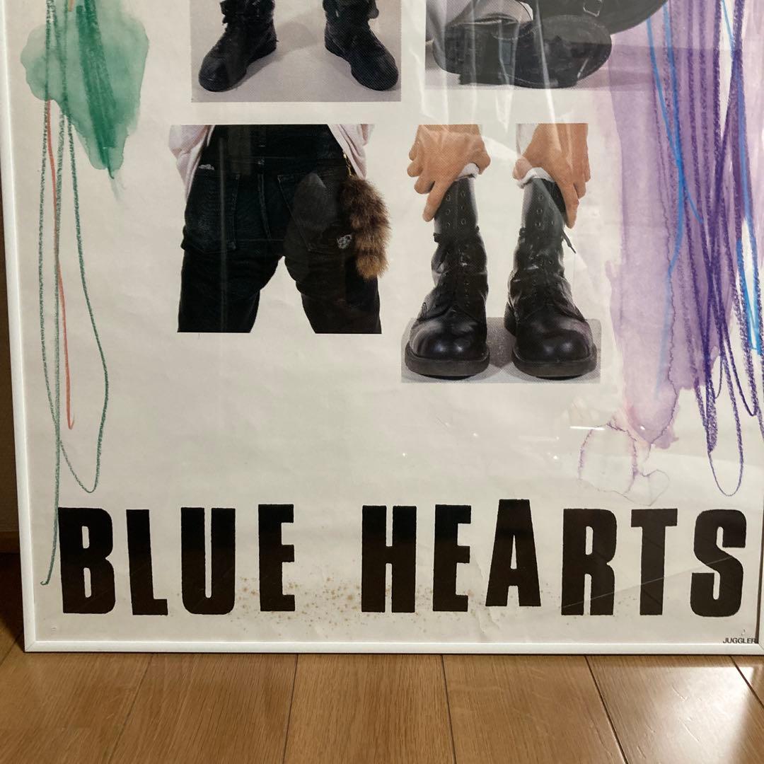 ブルーハーツ　ポスター　ヴィンテージ　B2 オフィシャル　カレンダー　額付き