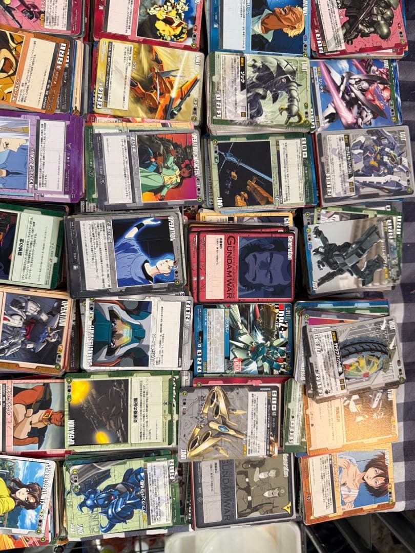 m*t様 ガンダムウォー　超大量　無選別　約軽く15000枚以上