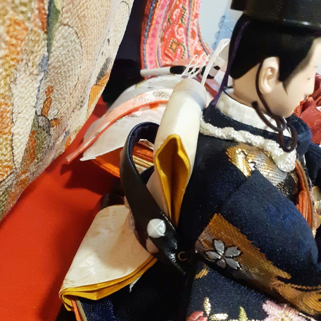 伝統的な雛人形セット　梛葉五人揃え