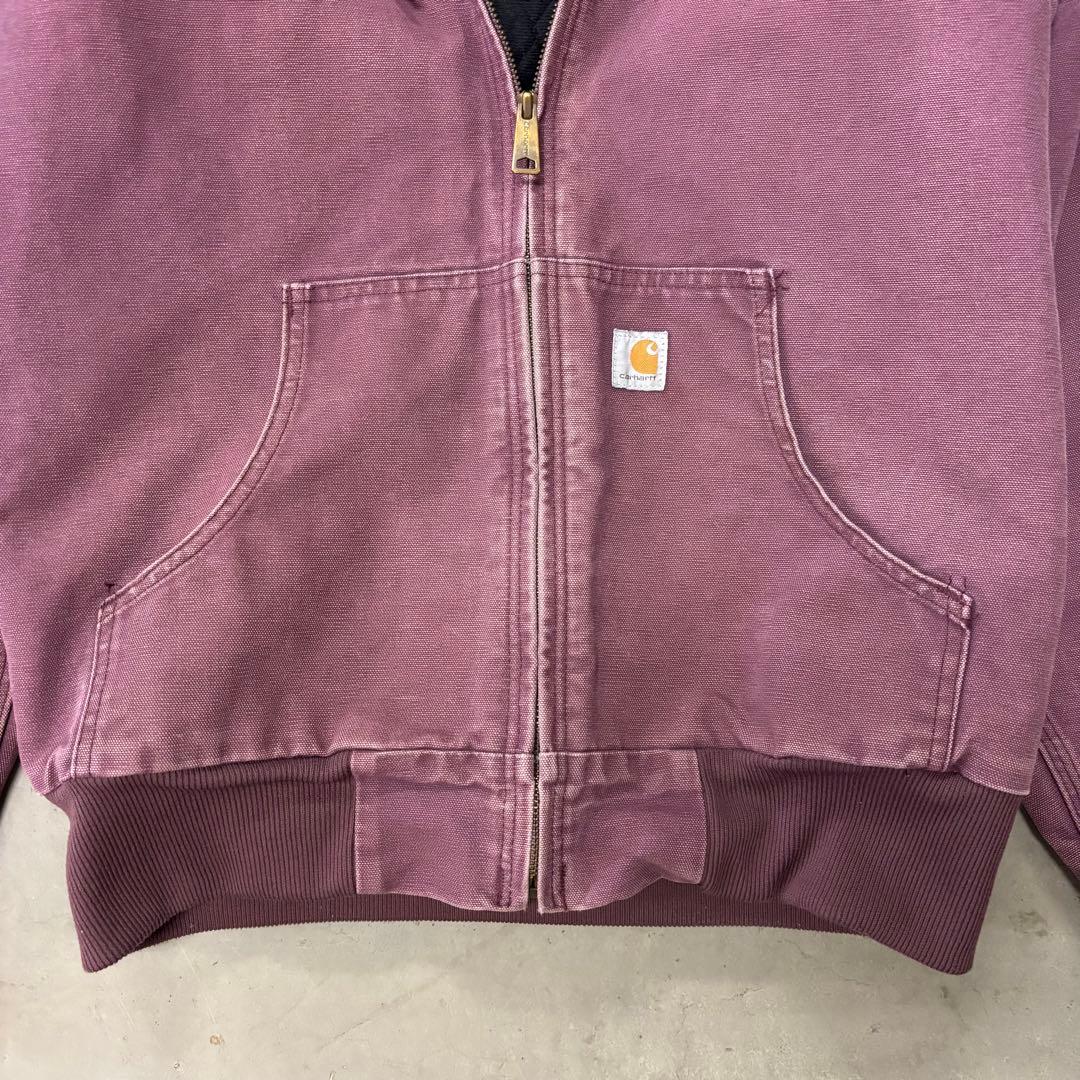【Carhartt】 アクティブジャケット　希少カラー　パープル 90s 00s