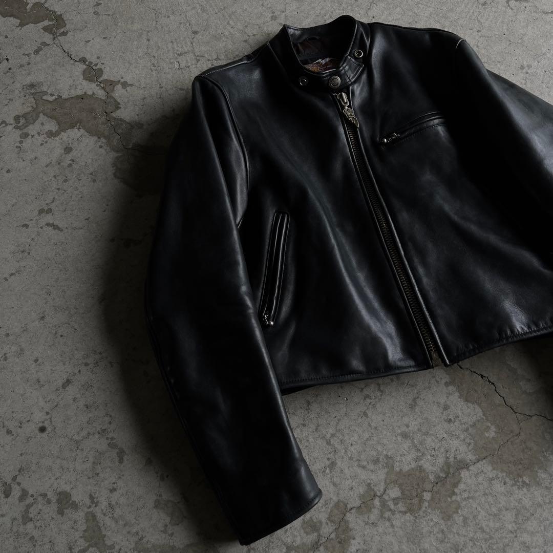 harley-davidson シングルレザージャケット ブラック