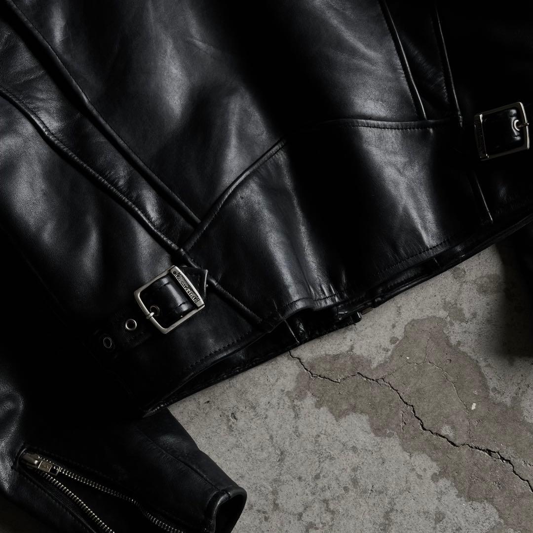 harley-davidson シングルレザージャケット ブラック