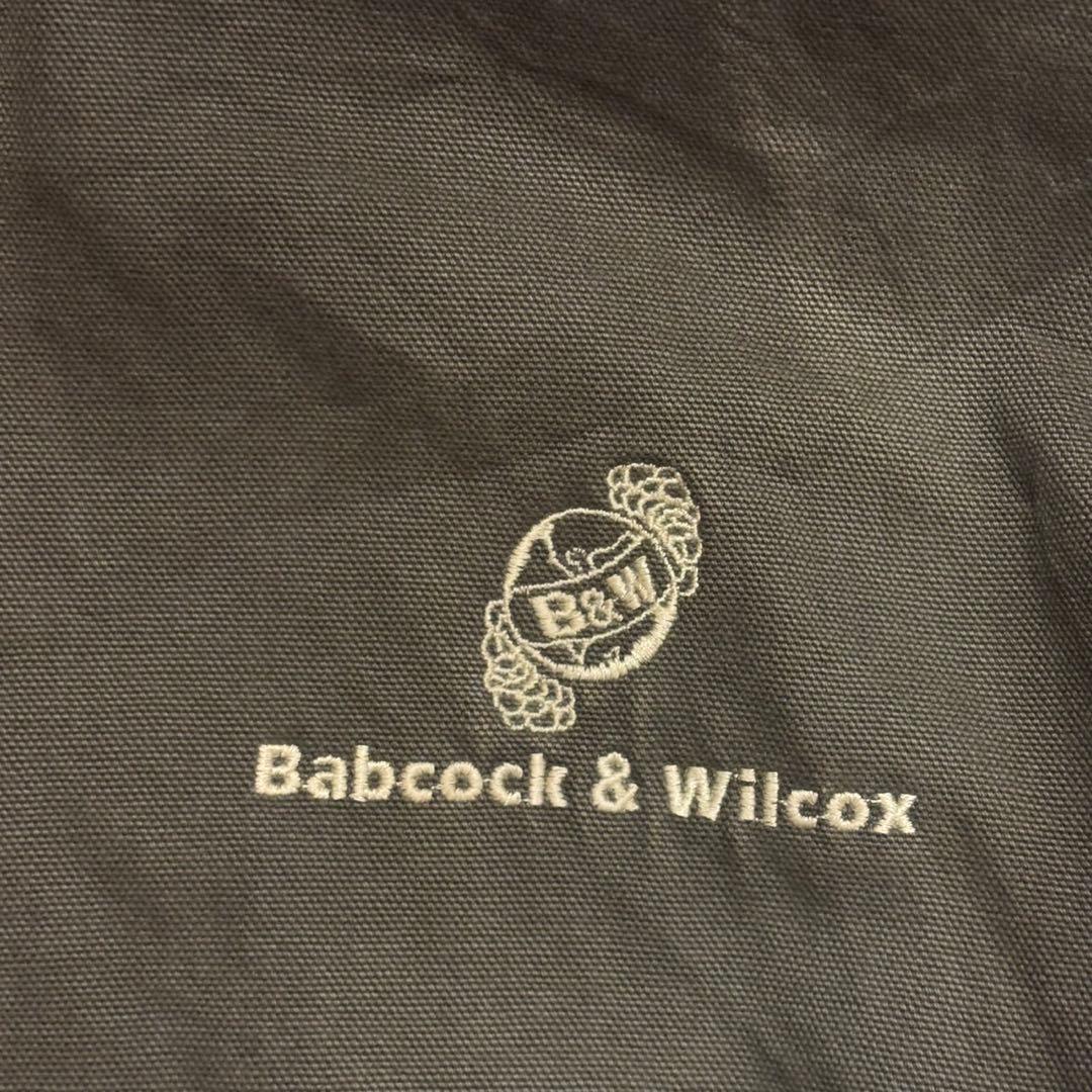 【ダック地ジャケット】アクティブジャケット　裏地キルティング　企業ロゴ 3XLi
