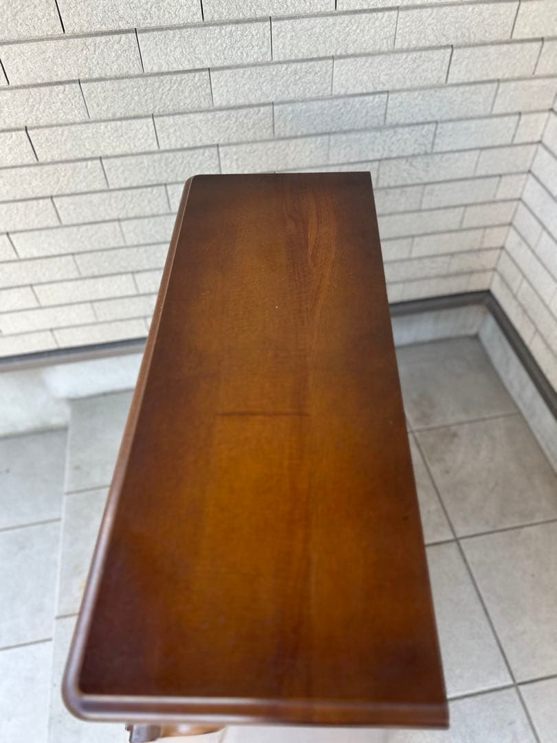 karimoku カリモク　コロニアル　電話台　レトロ　アンティーク