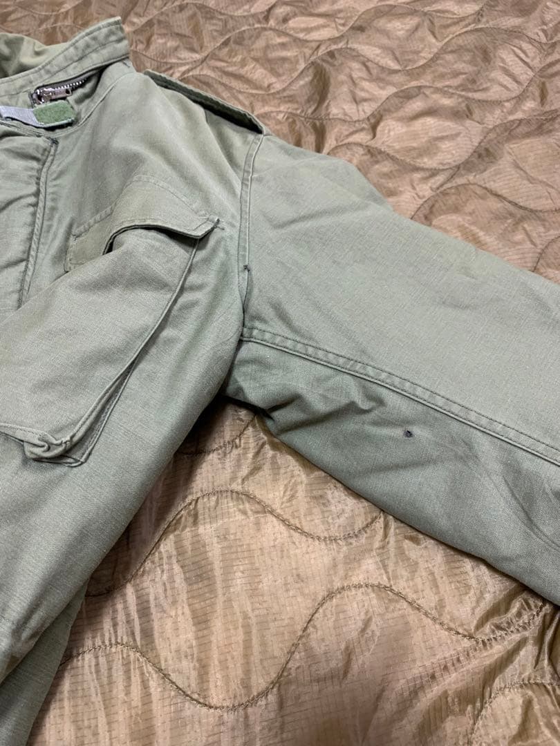 米軍実物　M-65 2nd アルミジップ ライナー　M65 アメリカ軍