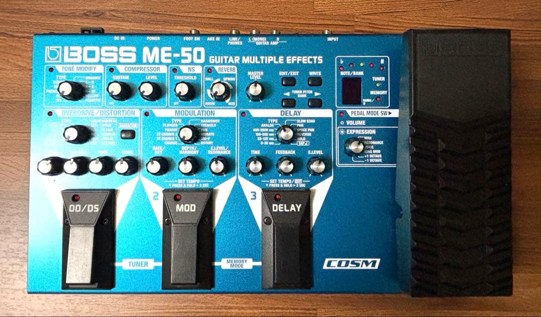 【美品】BOSS ME-50 BOSSソフトケース付き