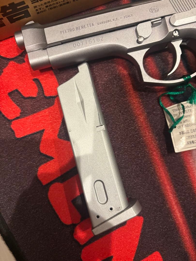 ウエスタンアームズ　wa ベレッタm92fs inox ヘビーウェイト