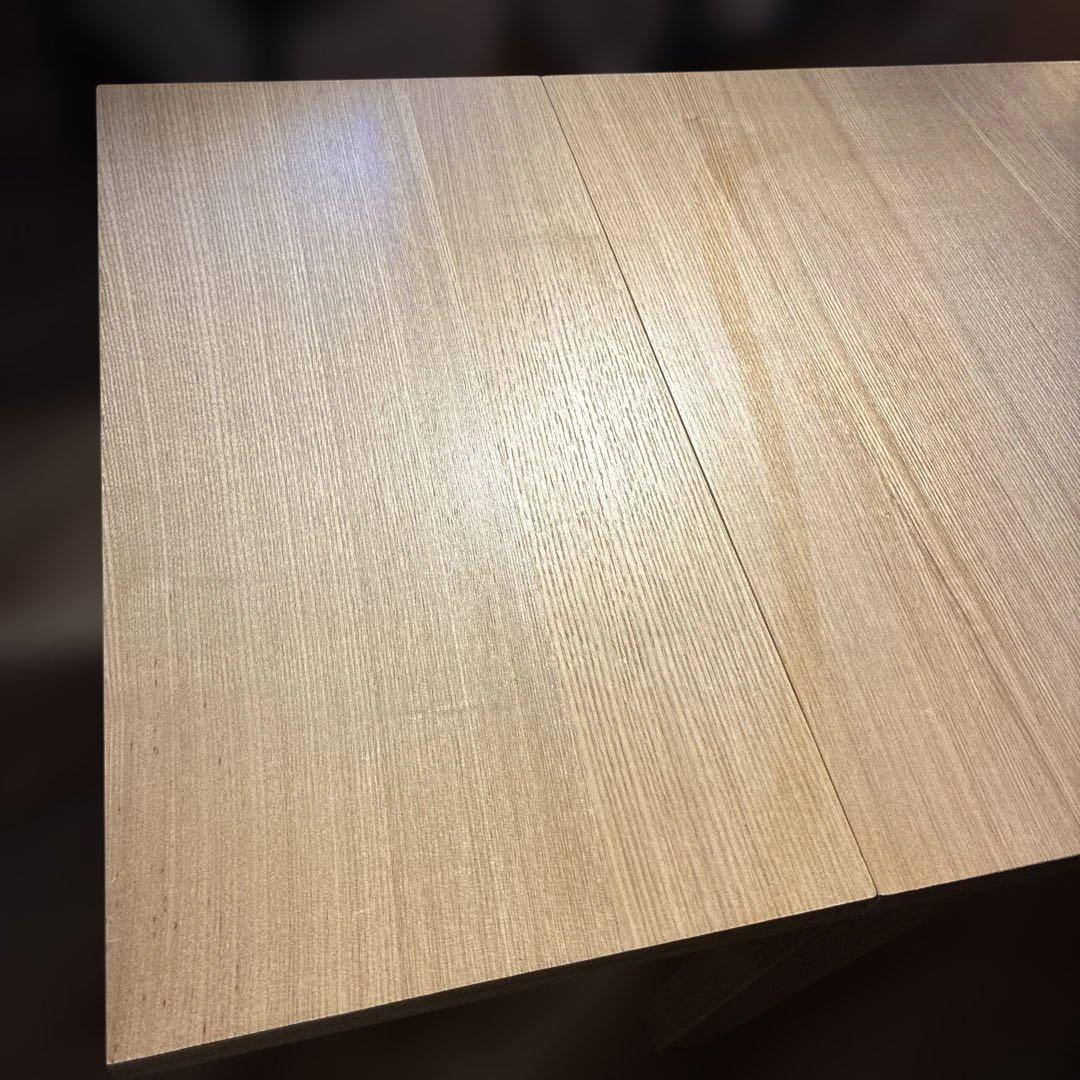 最終金額　Re:CENO 伸長式ローテーブル 木目 130cm対応35,800円