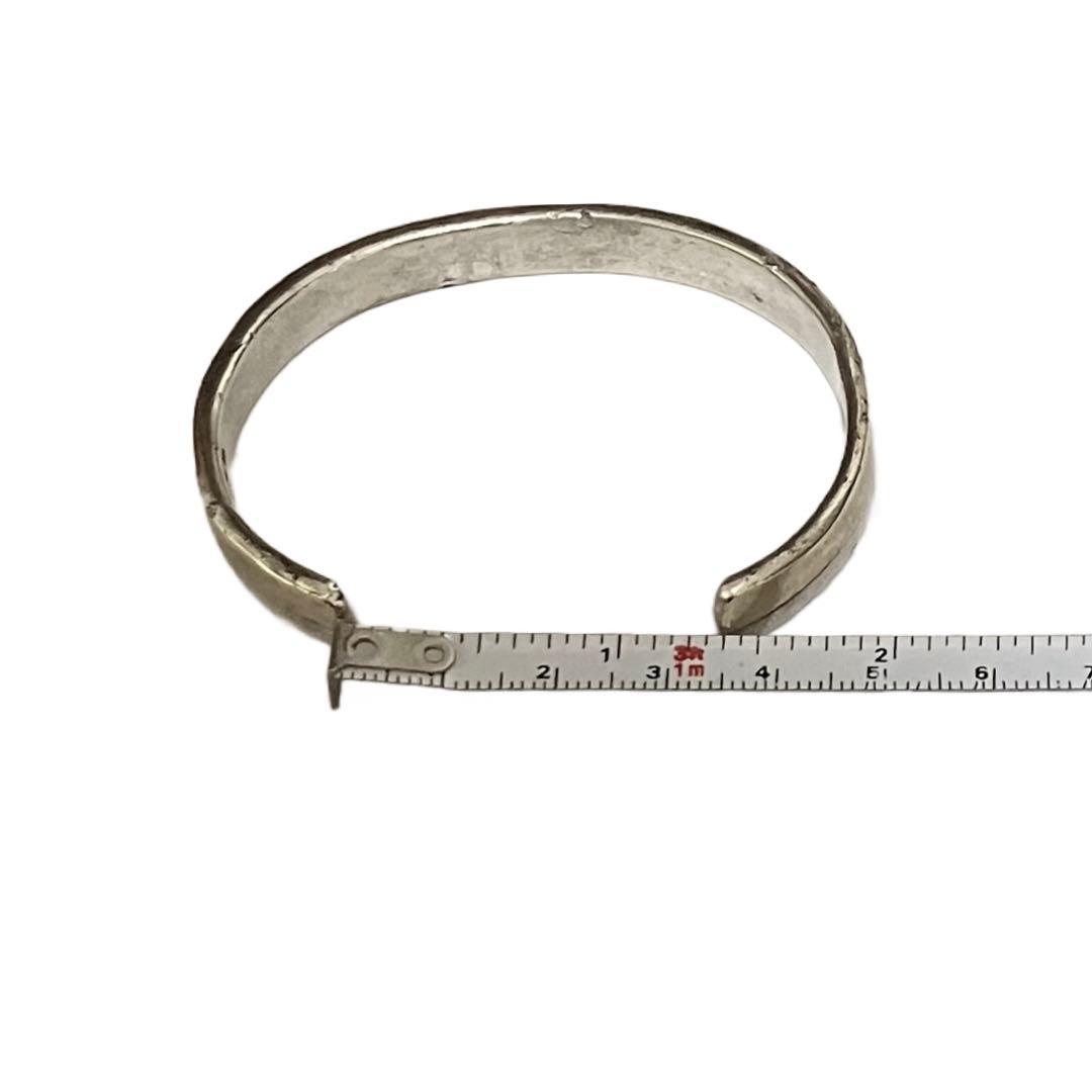 希少 市松 K14 silver バングル シルバー 980 ゴールド コンビ