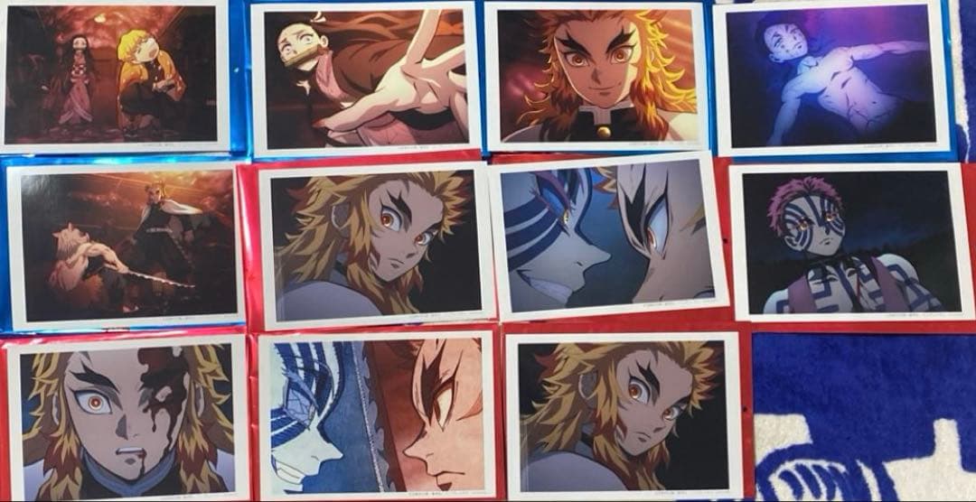 鬼滅の刃　場面写ブロマイドくじ71枚セット