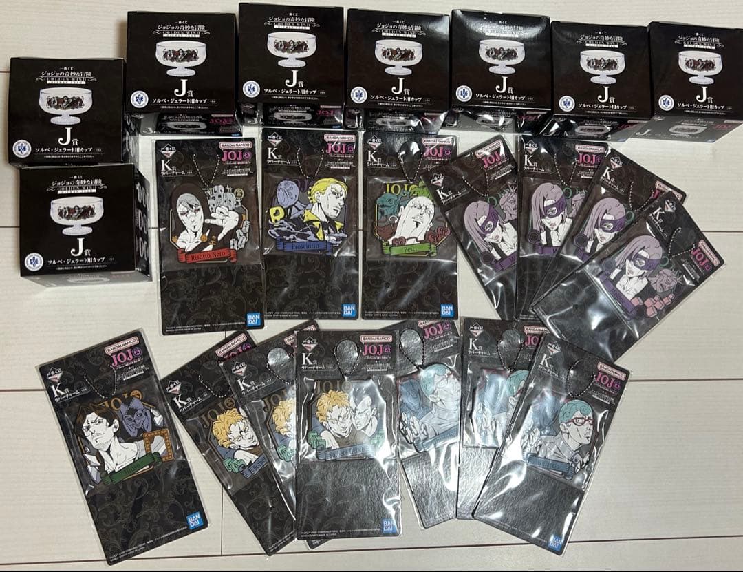 一番くじ ジョジョの奇妙な冒険 5部-HITMAN TEAM- コンプリート