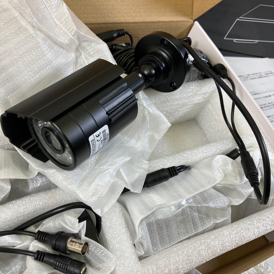 【未使用】 防犯カメラセット デジタルビデオレコーダーシステム H.264