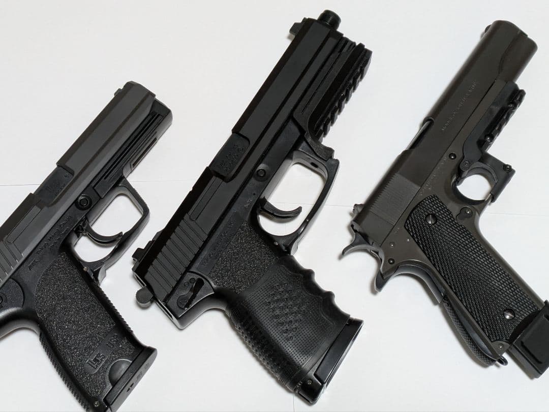 マルイエアコキ ガバメント ソーコム USPの３丁セット　18歳以上