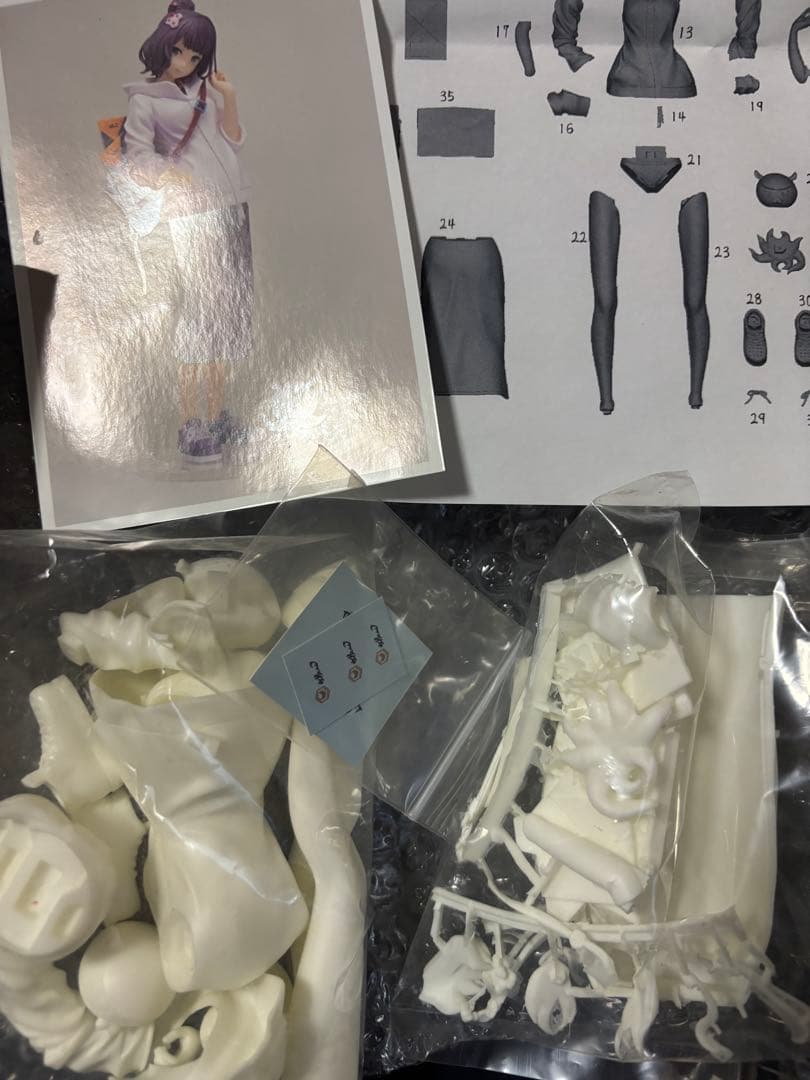 Fate/Grand Order fgo旅装 葛飾北斎 ガレージキット