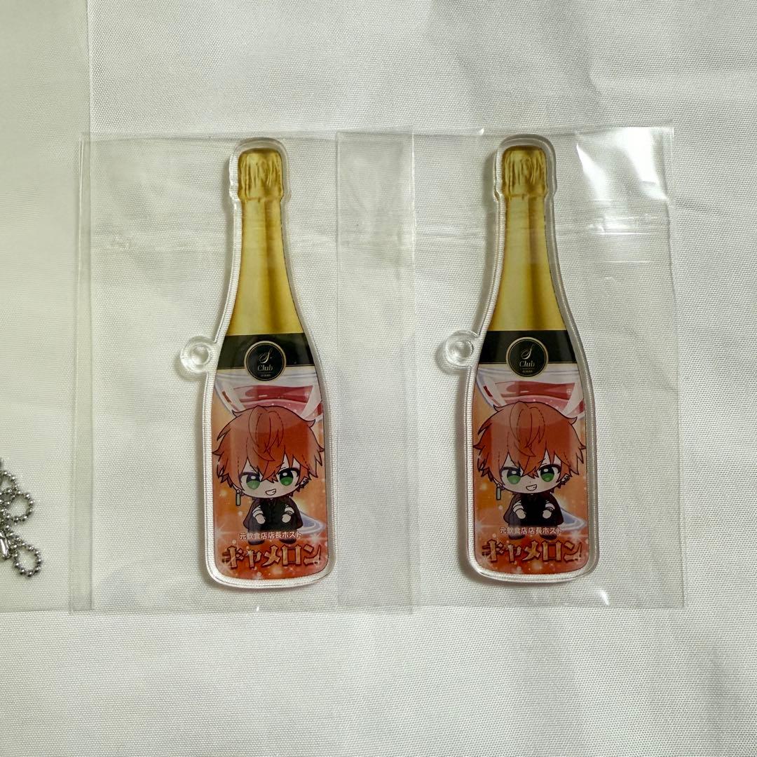 キャメロン 直筆サインキーホルダー コラボカフェ 女研 最強無敵連合 clubS