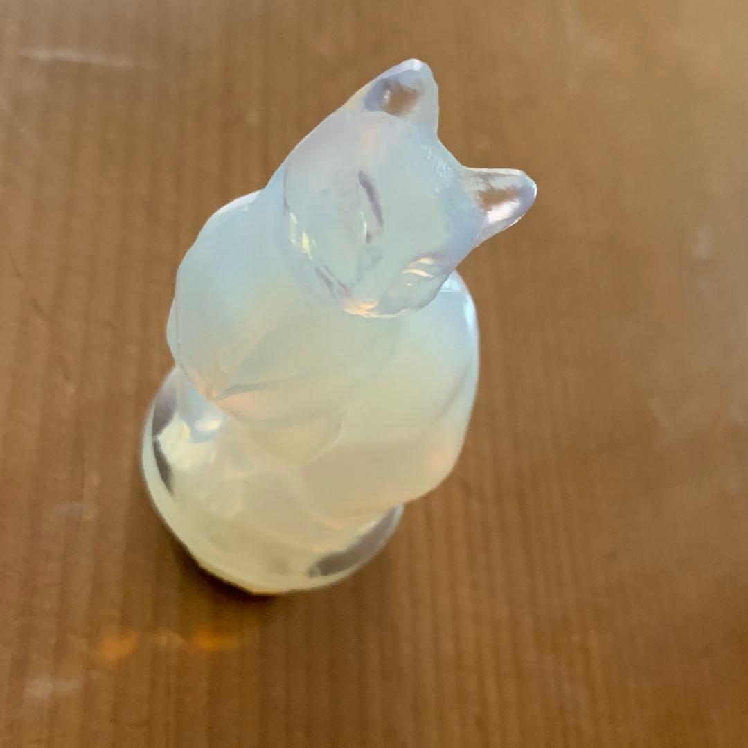 sabinoglass オパールセントガラスの猫