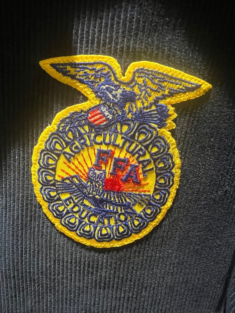 FFAコーデュロイジャケット 個人名刺繍入り　美品