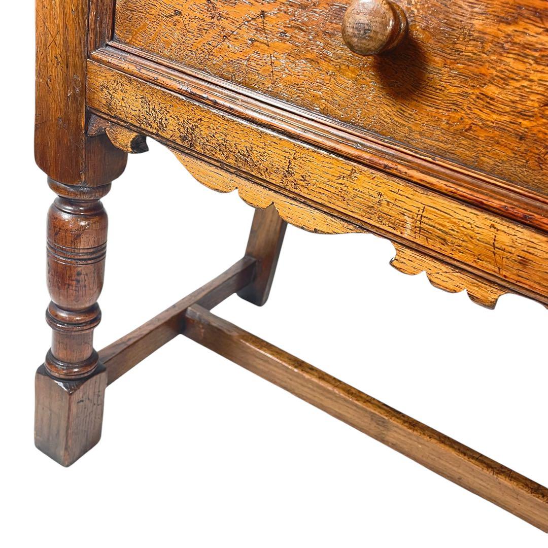 ケンタ　HR396 【アンティーク英国】1930年代　カービング　チェスト