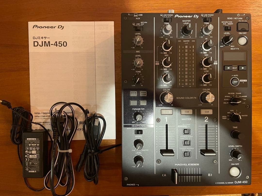 USED　2ch Dj ミキサー Pioneer DJ DJM-450