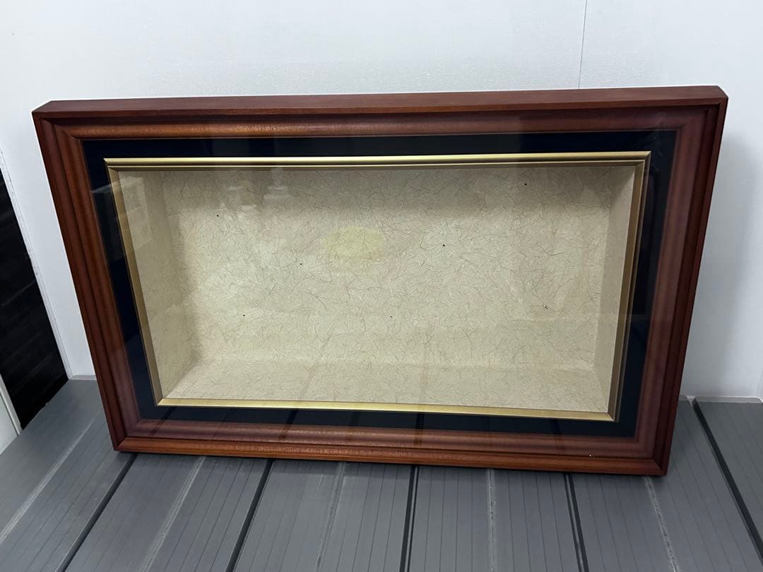 魚類剥製用の額縁　剥製　額装