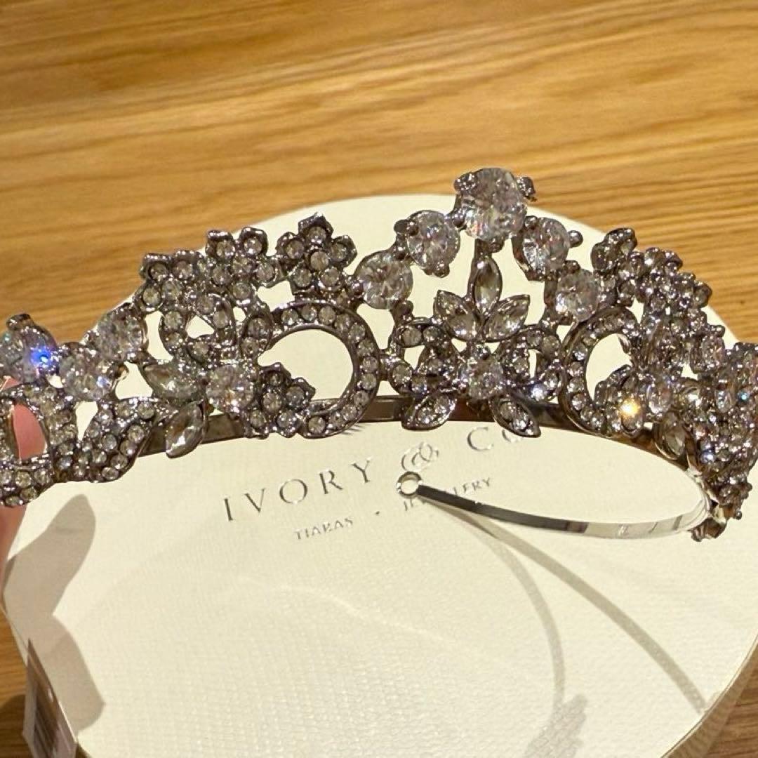 【美品・タグ付き】Ivory & Co Christiana ティアラ