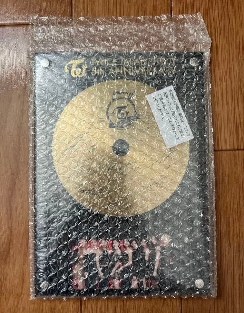 TWICE ゴールドディスク風アクリルスタンド