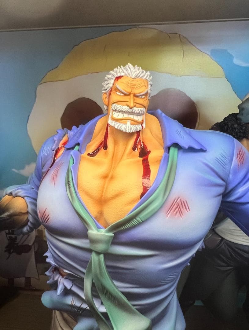 ONE PIECE 海軍英雄 モンキー・D・ガープ 樹脂 彫刻 フィギュア
