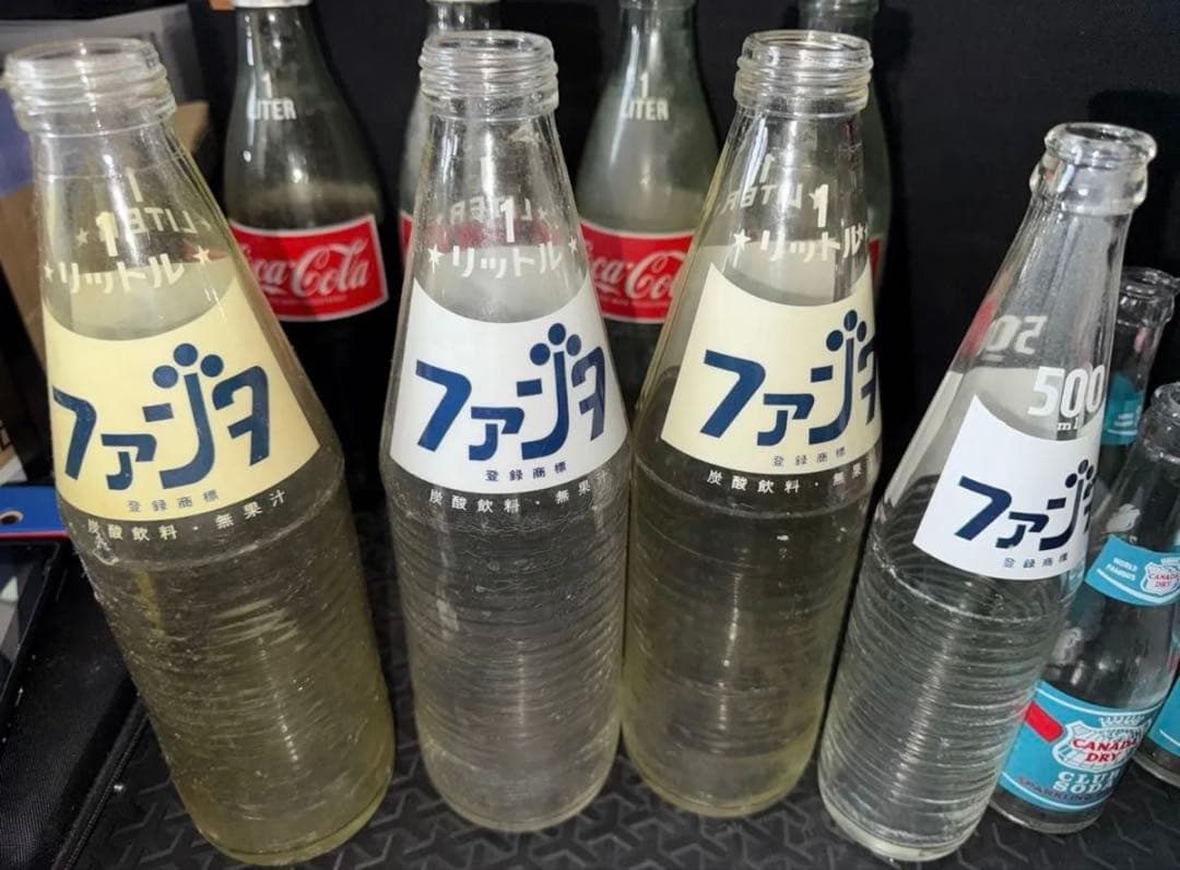 レトロ 瓶 コカコーラ ファンタ HI-C カナダドライ ペプシ 18本セット