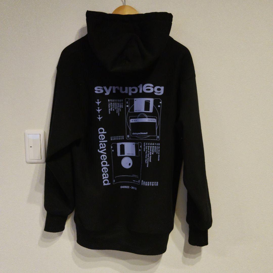 syrup16g 遅死11.02 Delayded パーカー　黒　L