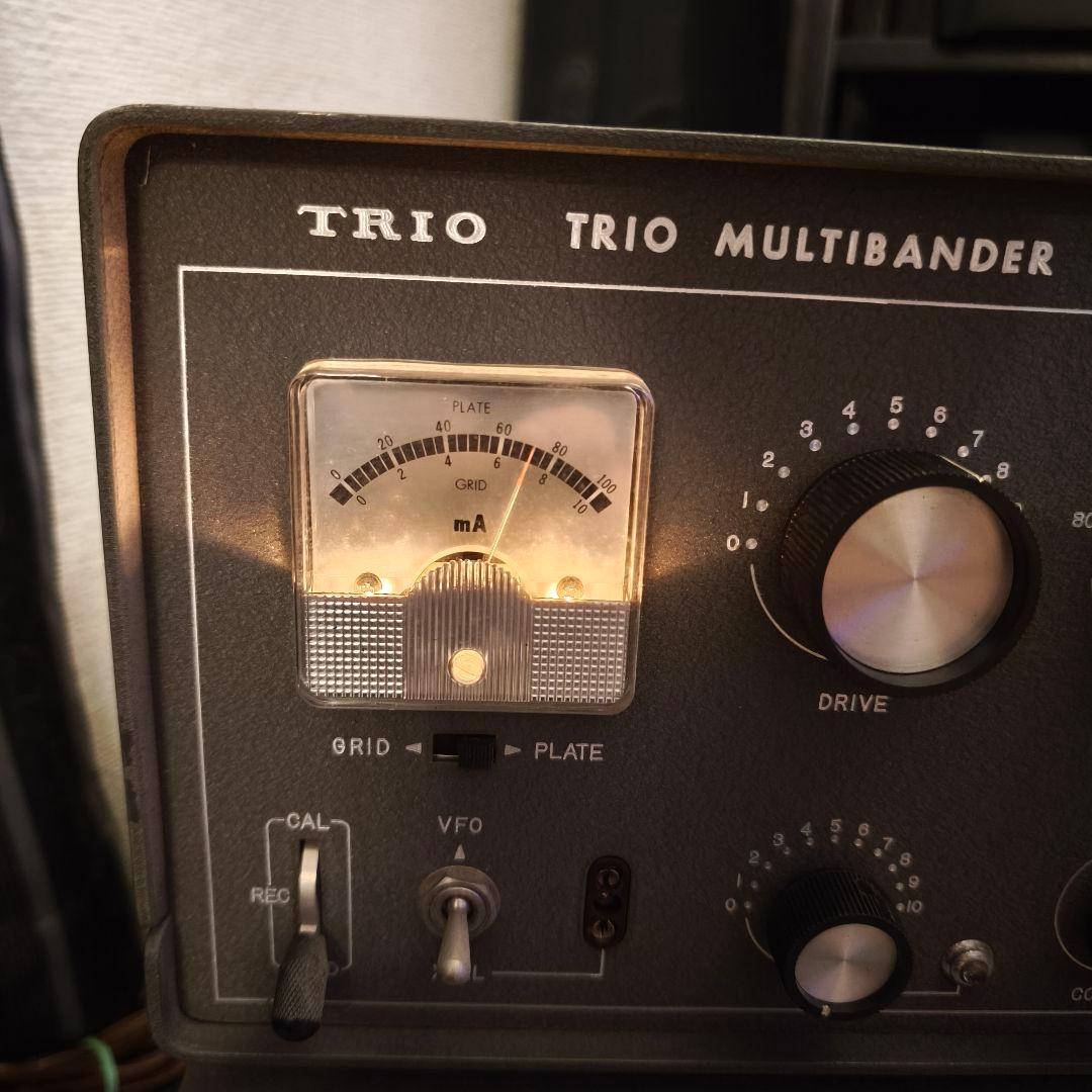 真空管無線機 TX-88A TRIO 通電確認済み