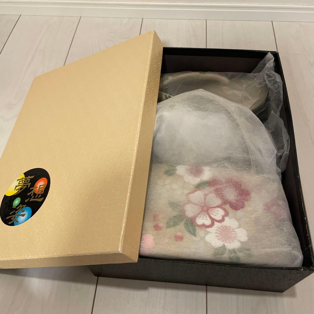 うさぎ【京都きもの友禅】　成人式　和装　バッグと草履、小物のセット