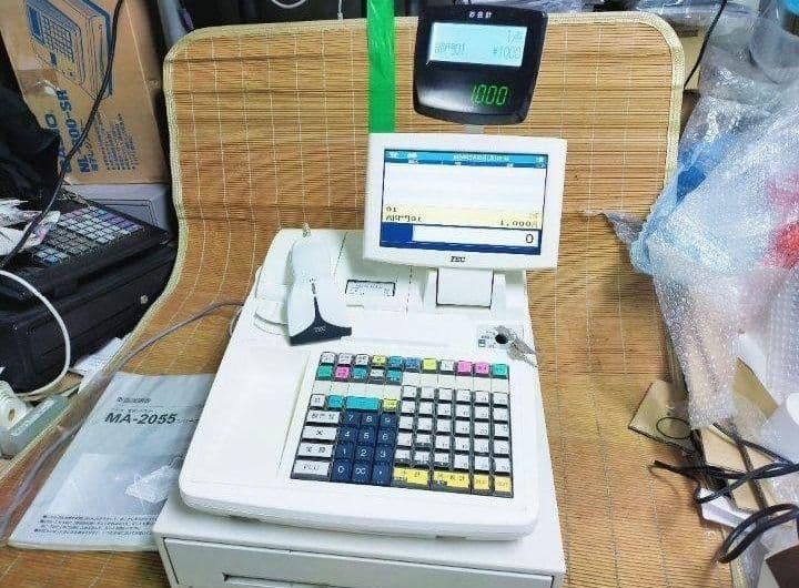 テックレジスター　MA-2055-V2　店名無料　インボイス対応　700011