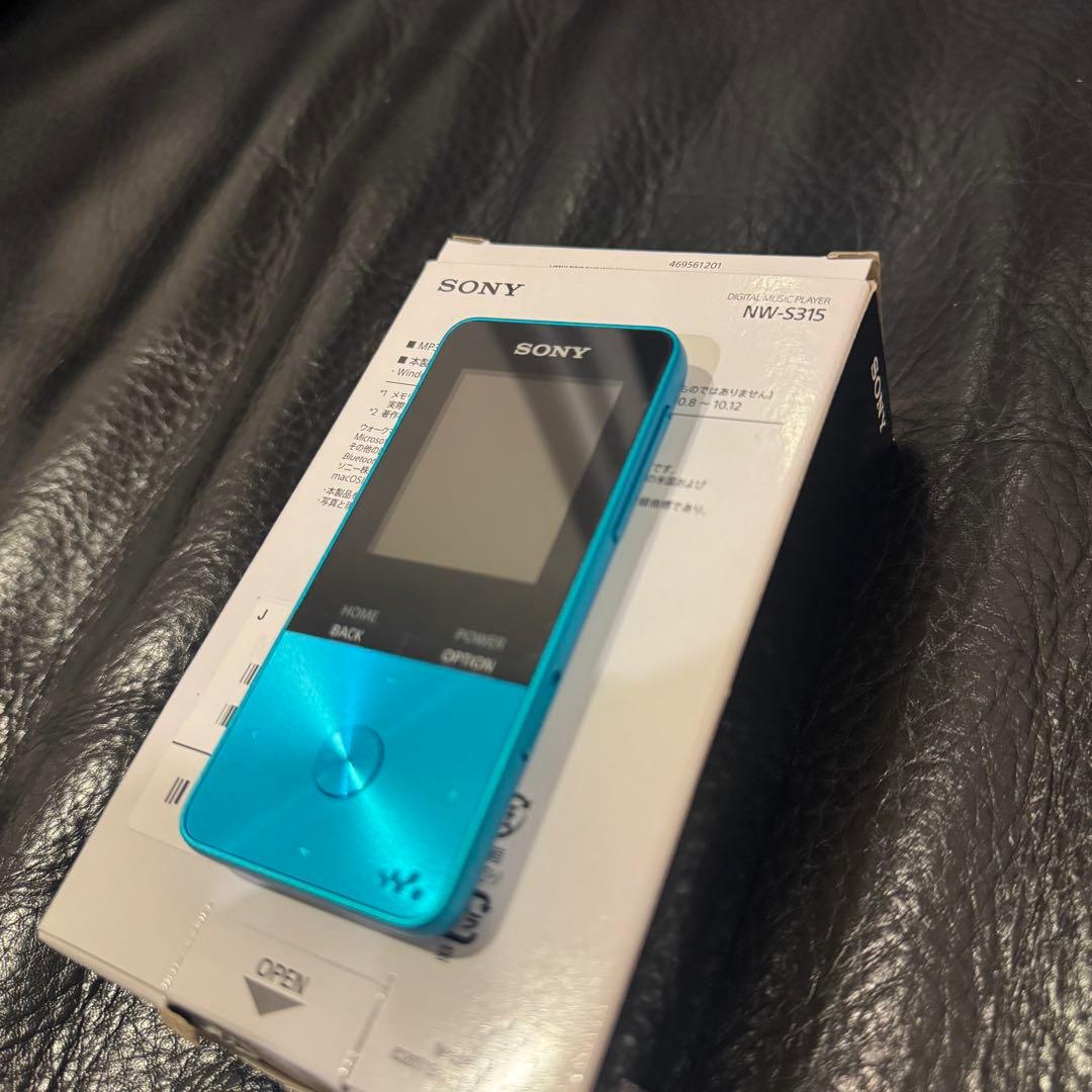 ポータブルプレーヤー SONY WALKMAN NW-S315 BLACK