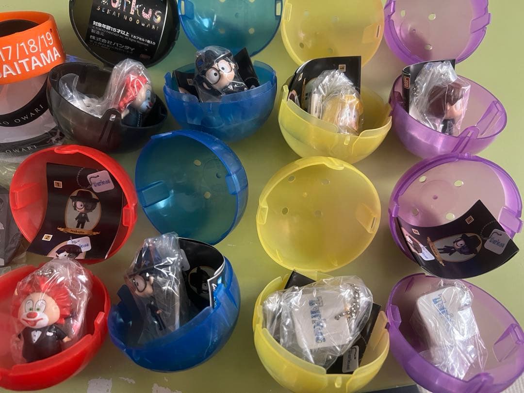 セカオワ　キーホルダーセット　シークレット　ラババン　CD特典　銀テープ