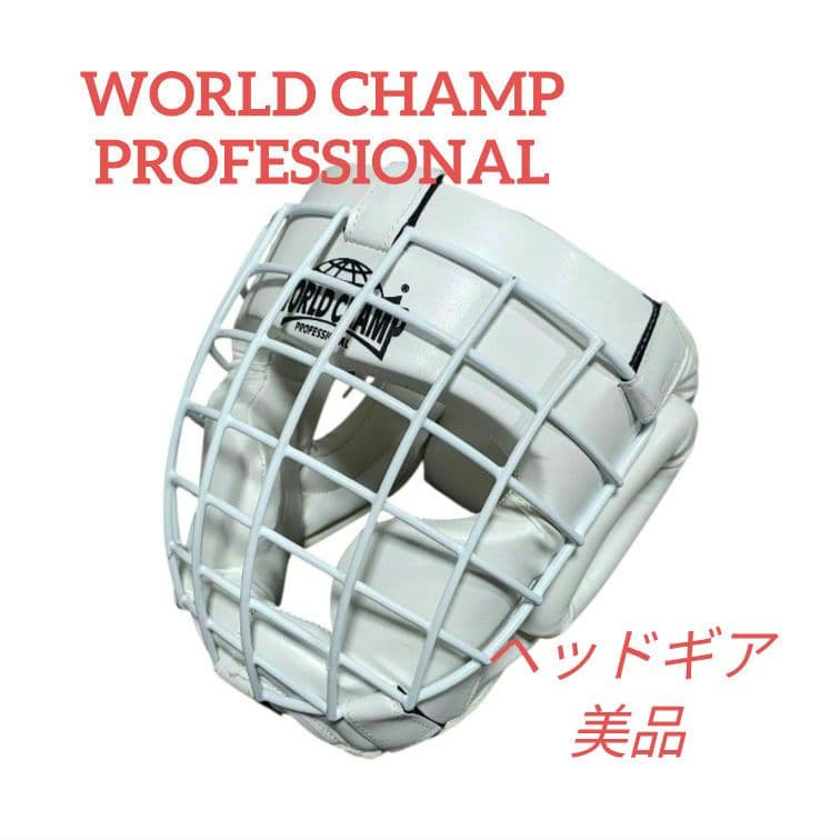 WORLD CHAMP PROFESSIONAL ヘッドギア金網面　S/Mサイズ