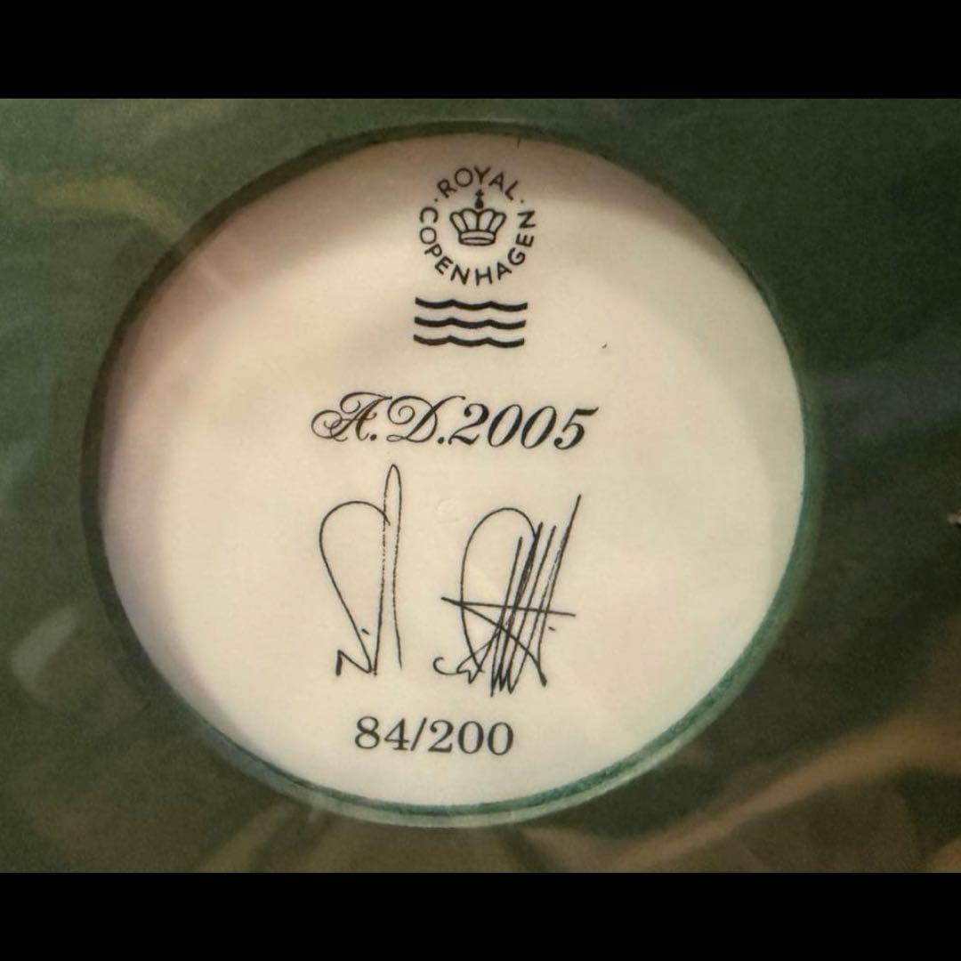 絵壁画ロイヤルコペンハーゲン未使用品限定品