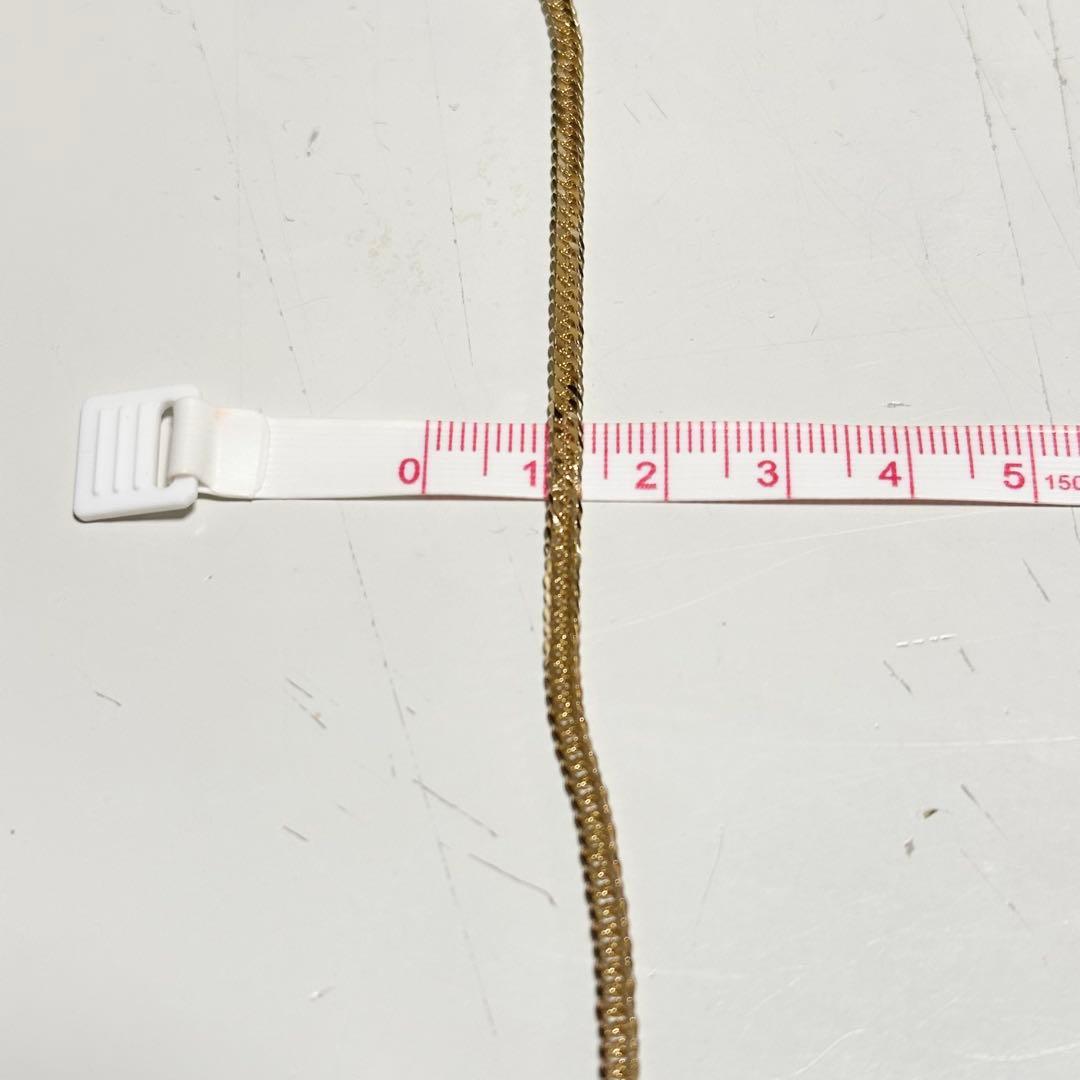 美品 K18 キヘイ 喜平 ブレスレット 6面 ダブル 5.0g 18金 750