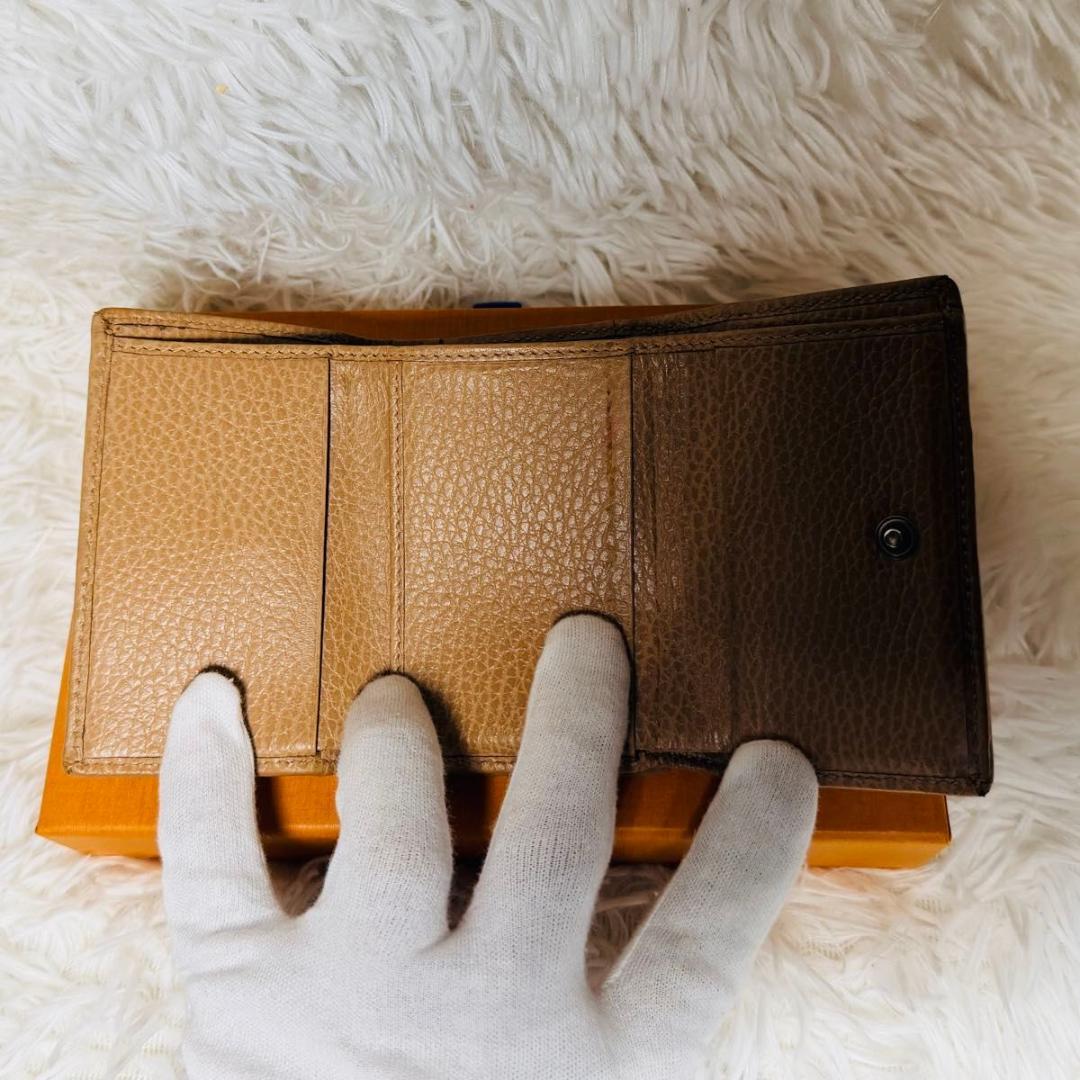 【最終セール！】GUCCI GGマーモント 三つ折り財布 グッチ　プチマーモント