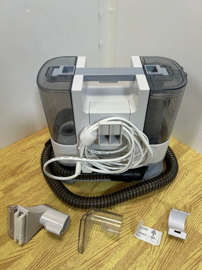 【美品】アイリスオーヤマ リンサークリーナー RNS-P10-W ／一度使用のみ