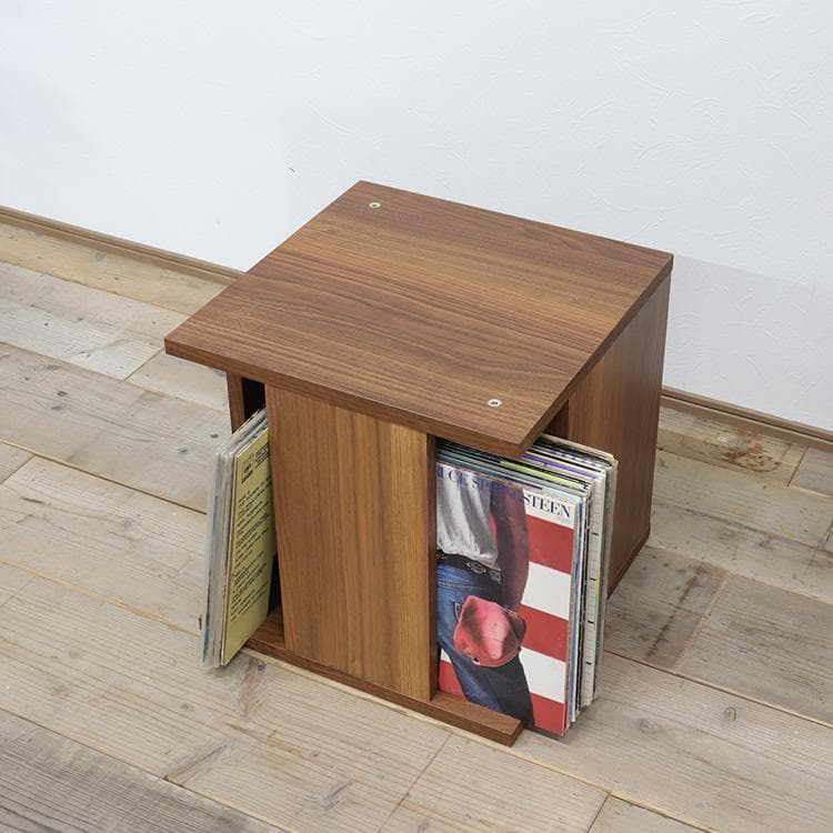 【3個】レコード lp 収納 ラック マガジンラック ボックス 日本製 完成品